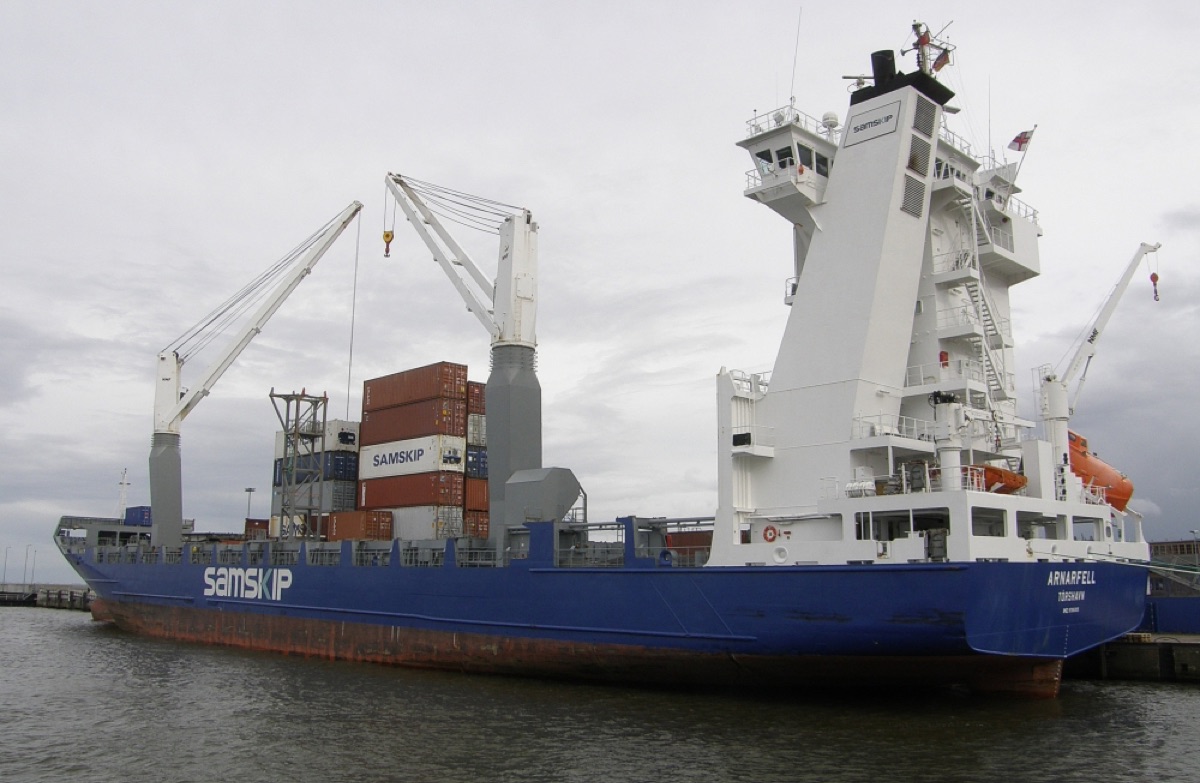Frachtschiff für Getreidetransport