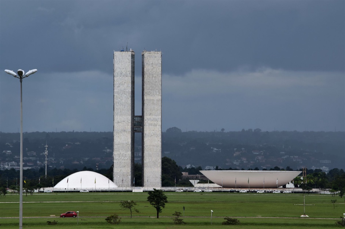 Architettura iconica di Brasilia, centro del potere politico.
