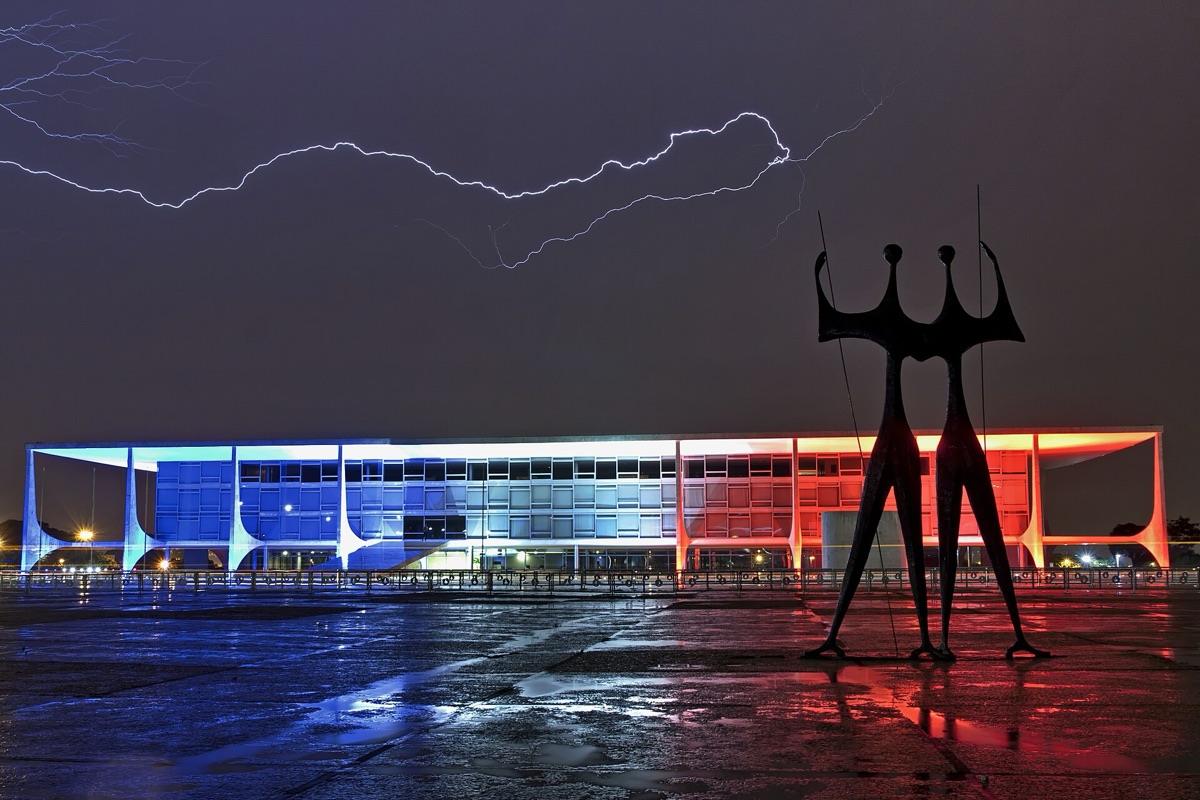 Artista stradale a Brasilia