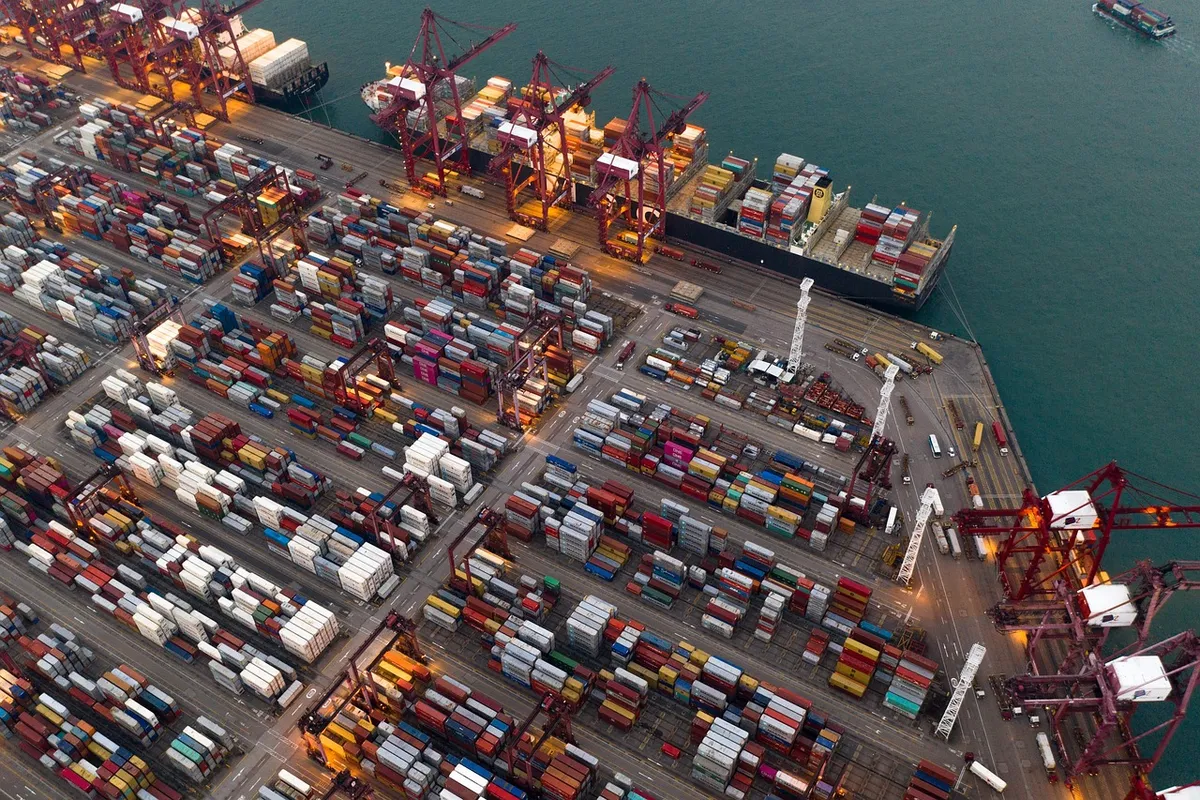 container, terminal, port, ship, shipping, trade, export, cargo, loading, industry, transport, trading, channel, economic, shipment, warehouse, unloading, hong