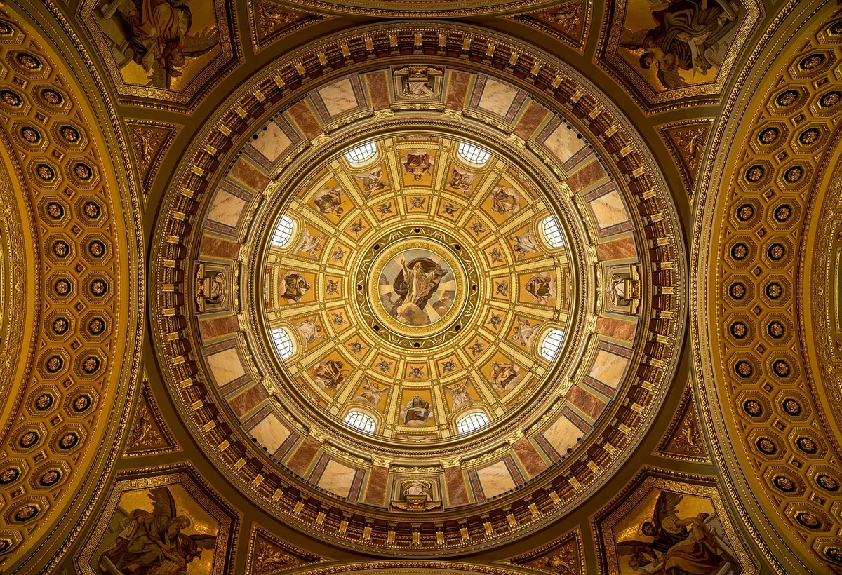church, basilica, dome, st stephen's basilica, religion, cathedral, szent istván bazilika, budapest, hungary, hungarian, catholic, roman catholic, europe, relig