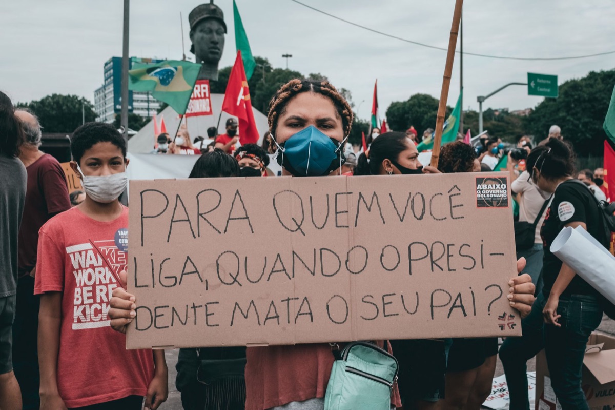 Humanrechts-March Brasilien 2020er